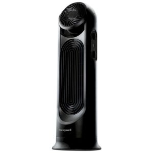 Ventilador de Torre 2 em 1 com 6 Velocidades 110V 29W Honeywell TurboForce HYF500 Preto