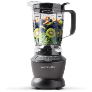 Liquidificador de Bancada com Jarra de 18 Litros e 3 Velocidades 110V 1200W NUTRIBULLET ZNBF30400Z Cinza Escuro