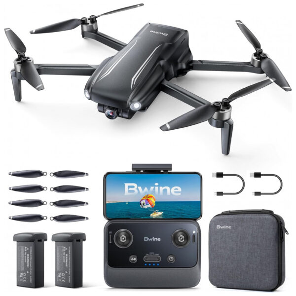 Bwine F7MINI SE Drone com Câmera 4K para Adultos, Leve e Compacto, Tempo de Voo de 70 Minutos, Alcance Longo de 3000 Metros, Retorno Automático,