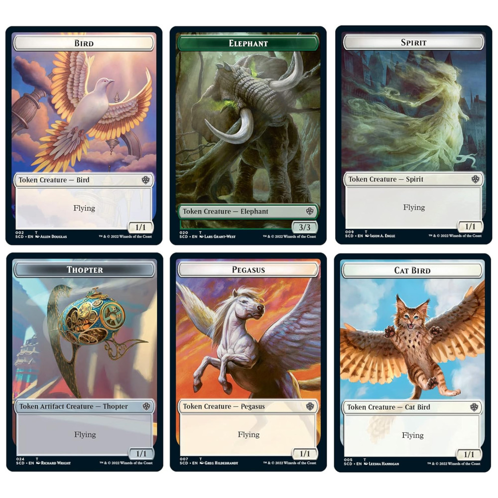 Magic The Gathering Starter Commander Deck – Primeiro Voo Branco e Azul Para Maiores de 13 Anos - Imagem 3