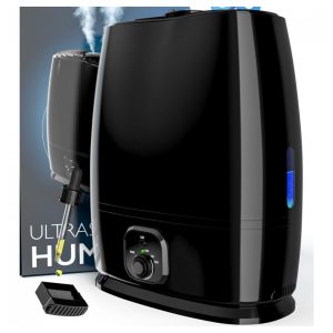 Umidificador Everlasting Comfort 6L para Quarto Silencioso com 50 Horas de Duração Sem Filtro Design Supersized para Ambientes Grandes Plantas Be