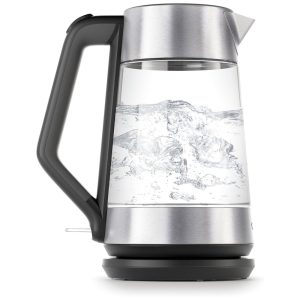 BREW Chaleira Elétrica Vidro 175 Litros e Transparente 110v OXO 8710300 Prateado