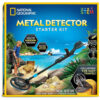 Detector de Metais Iniciantes – Kit STEM para Crianças, Busca de Tesouros no Quintal e Praia, Presente Criativo, National Geographic