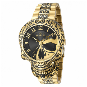 Relógio Masculino Automático Artist Invicta 35109 Dourado e Preto