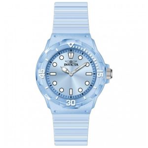 Relógio Feminino Invicta Celestial 35mm Transparente e Azul 49209