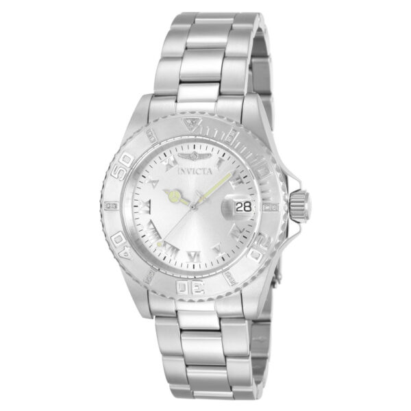 Relgio masculino Invicta Pro com diamante suo e movimento Ronda 515 - 40 mm em ao inoxidvel 12819
