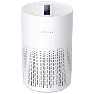 Purificador de Ar Residencial com Filtro True HEPA H13 para Pólen Fumaça Poeira Pelos de Animais Odor Cabelo Silencioso a 20dBPurivortex