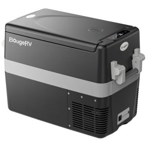 Frigobar Cooler Elétrico Automotivo Portátil 40L 12V 60W BOUGERV Preto