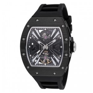 Relógio Masculino Automático Invicta S1 Rally Vortex com Mostrador Esqueleto 41mm Preto 49029