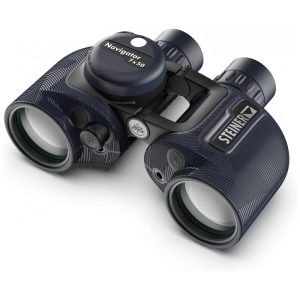 Binóculos Marinho 7x50 para Adultos com Bússola e Foco Automático Esportivo Steiner Azul