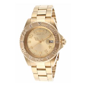 Relógio Feminino Pro Diver 006 quilates com Diamante Invicta 15249 Dourado