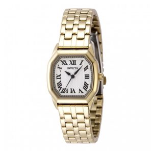 Relógio Feminino Invicta Wildflower 27mm Dourado 48959