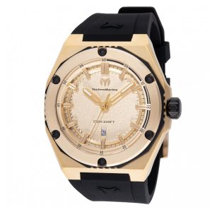 Relógio Masculino TechnoMarine Coral Coral Legacy 45mm Preto TM416069