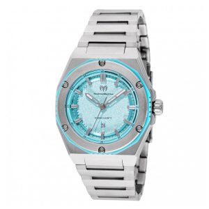 Relógio Feminino TechnoMarine Coral Legacy 36mm de Aço TM416079