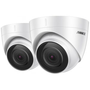 Câmera de Segurança ANNKE C500 com Visão Noturna e à Prova de Intempéries 2 Peças