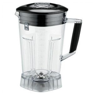 Waring CAC89 Copolímero Transparente 19L - Jarra para Liquidificador Comercial com Tampa e Lâmina