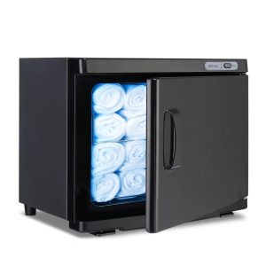 Aquecedor de Toalhas de 23L de Capacidade Ideal para Barbearia e Spas 110V Winado Preto