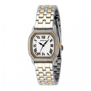 Relógio Feminino Invicta Wildflower 27mm Ouro Aço 48999