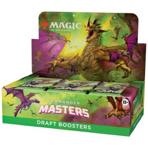 Magic The Gathering Commander Masters Caixa Booster com 480 Cartas para Jogadores Maiores de 13 Anos