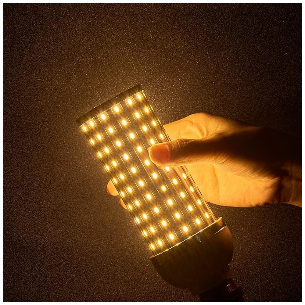 Lâmpada de Milho LED Bulbright, Equivalente a 250 Watts, 30W, Branco Quente 3000K, 3000LM, Base E26 E27, Para Iluminação de Fotos, Armazém, Garagem, - Imagem 6