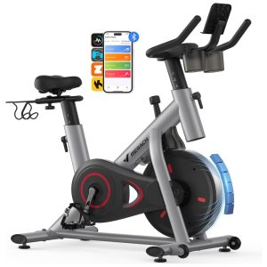 Bicicleta de exercício. Bicicleta estacionária com pasta de freio com aplicativo exclusivo. BIIXA BIIXA ROUM Indoor