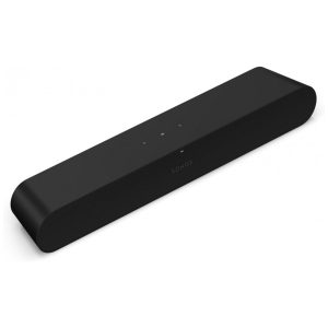 Sonos Essential Soundbar Compacta para TV com Som Claro Controles Touch Wi-Fi Apple AirPlay 2 e Apple HomeKit – Preto Fosco