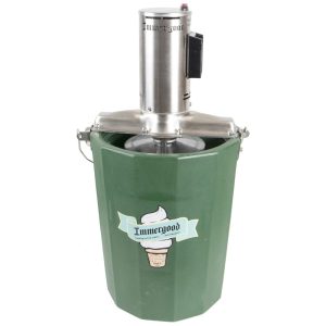 Máquina de Sorvete em Aço Inoxidável Capacidade 6L 20V IImmergood Verde