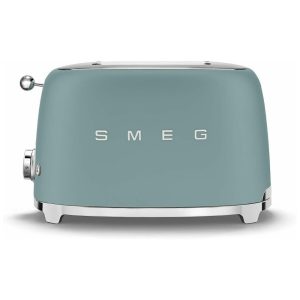 Torradeira SMEG 2 Fatias com 6 Configurações e Função de Descongelamento Verde