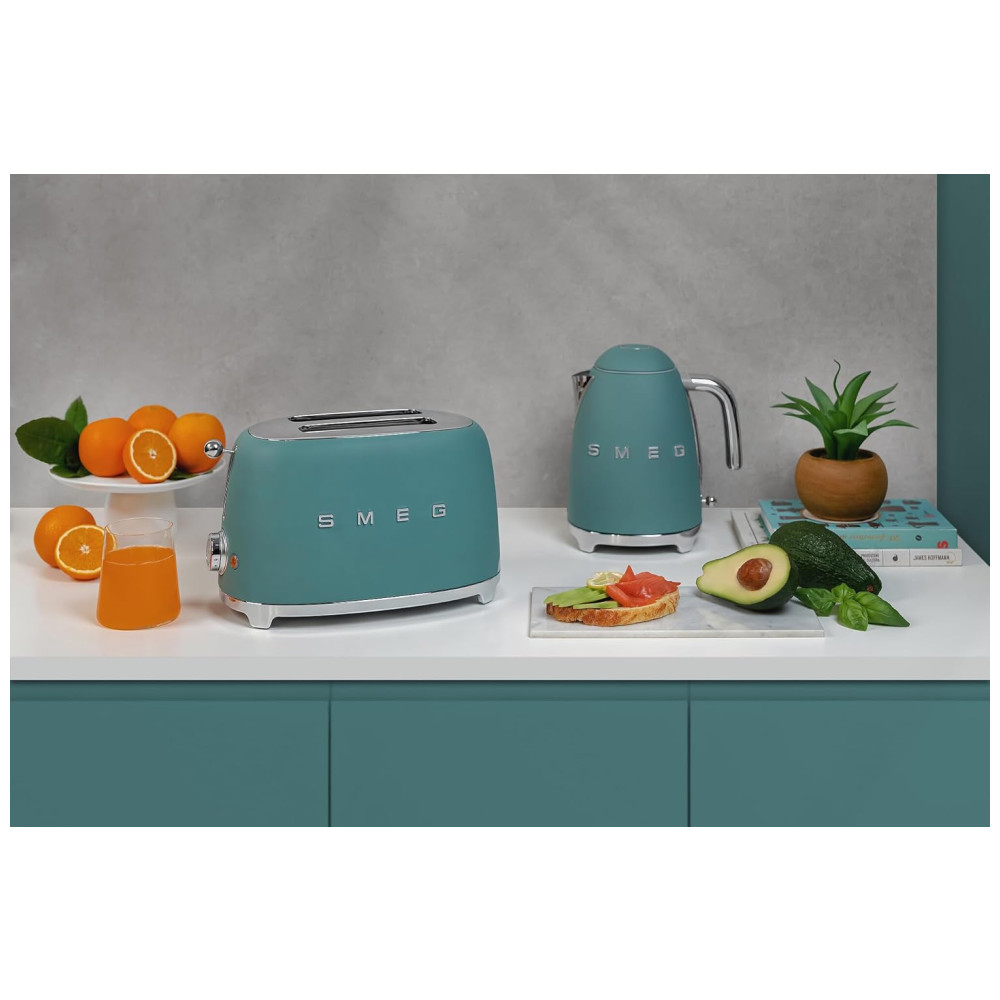 Torradeira SMEG 2 Fatias com 6 Configurações e Função de Descongelamento Verde - Imagem 2