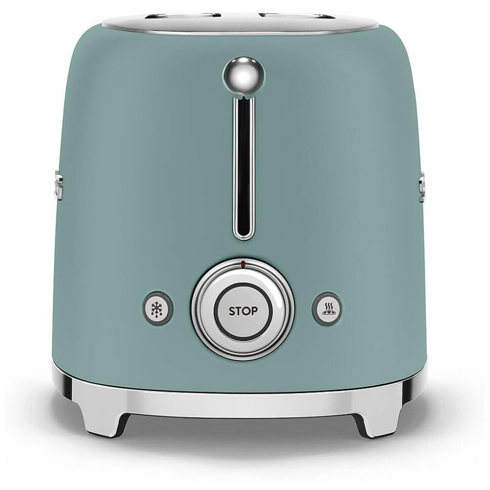 Torradeira SMEG 2 Fatias com 6 Configurações e Função de Descongelamento Verde - Imagem 3