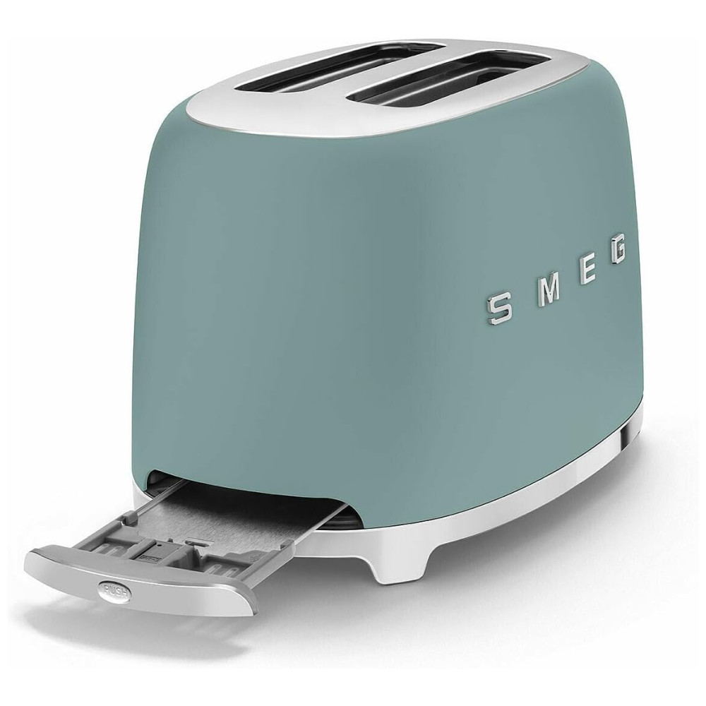 Torradeira SMEG 2 Fatias com 6 Configurações e Função de Descongelamento Verde - Imagem 4
