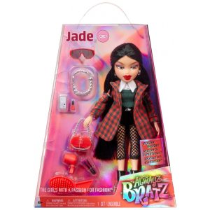 Boneca de Moda Bratz Alwayz Jade com 14 Acessórios e Pôster