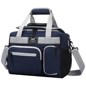 Bolsa Térmica Portátil 18L Mantém Quente Frio Por até 5H MIER Cinza