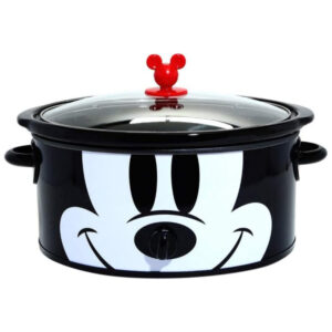 Panela Elétrica 6L Multifuncional Aço Inox key Mouse 110v DISNEY MIC 600 Preto