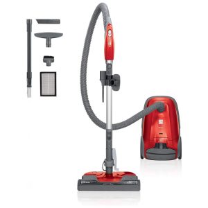 Aspirador de Pó Kenmore 81414 Série 400: Leve com Mangueira Telescópica 2 Motores e Cabo Retrátil - Vermelho
