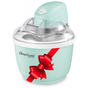 Máquina de Sorvete Automática 950mL com Livro de Receitas e Desligamento Automático Elite Gourmet Verde