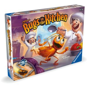 Jogo de Tabuleiro Ravensburger Bugs na Cozinha  - Diversão Garantida para Toda a Família! Para Crianças e Adultos a Partir de 5 Anos - Qualidade Premium