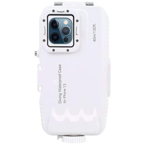 Capinha Compatível com iPhone 12 pro a Prova d com Vidro Temperado MIXNEER Branco
