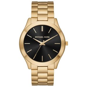 Relógio Slim Runway em aço inoxidável MICHAEL KORS MK8621 Dourado