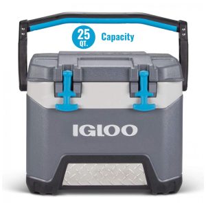 Cooler Caixa Térmica Portátil 25 Litros e IGLOO 00049782 Azul