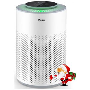 Purificador de Ar para Quartos Grandes 144 m2 com Filtro de Ar HEPA H13 110V VEWIOR Branco