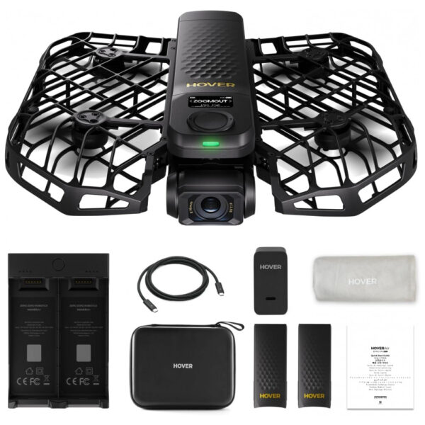 Câmera Voadora X1 PROMAX 8K da HOVERAir, Drone Dobrável com Velocidade de Seguimento de 42 KMH, 10 Modos de Voo Automáticos,
