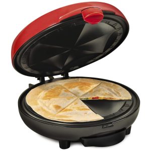 Máquina de s Elétrica Antiaderente 110v TACO TUESDAY  Vermelho