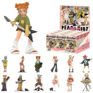 POP MART Peach Riot Rise Up Série 12 mini figures colecionáveis PVC blind box até 137cm edição secreta ideal para decoração e presentes criativos