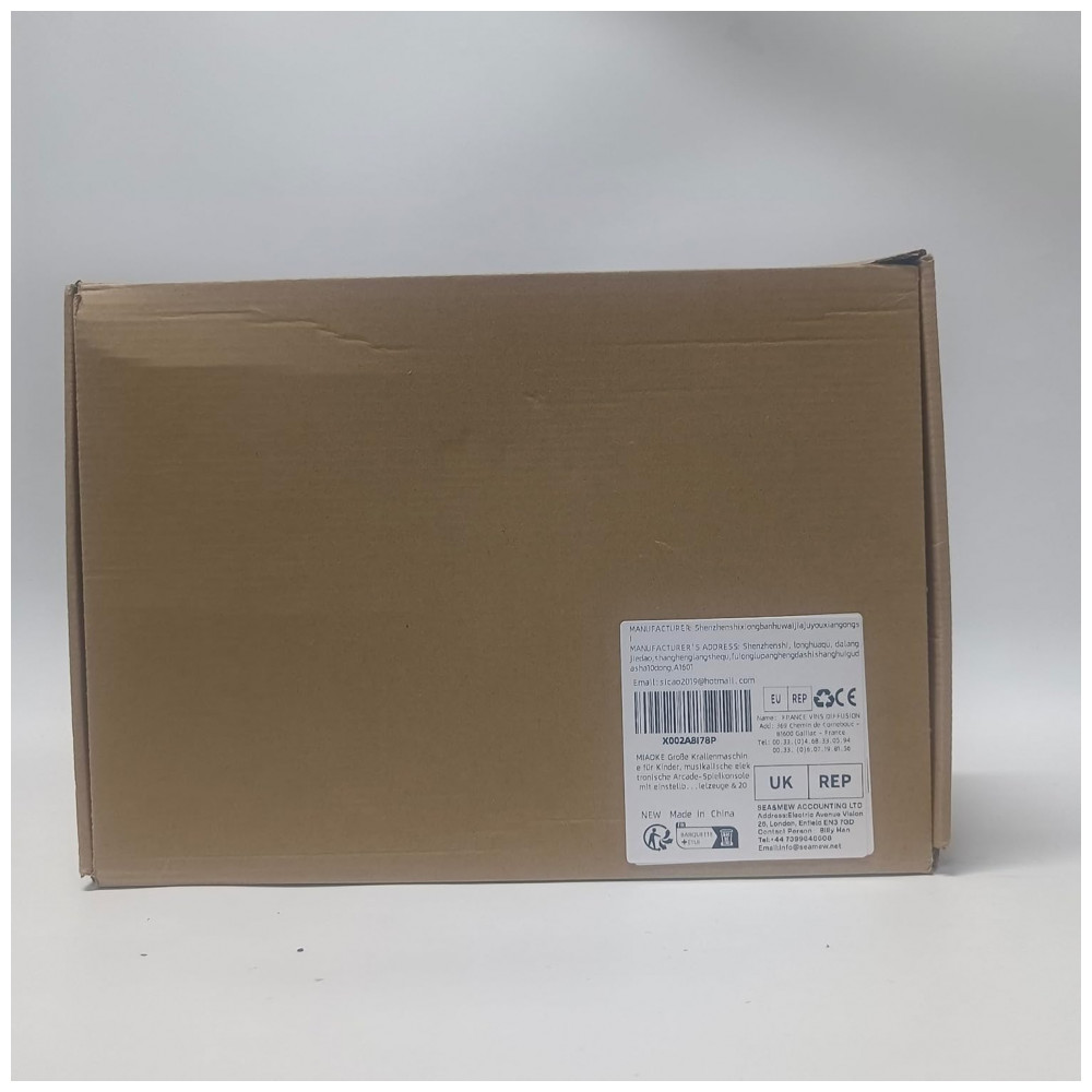 Máquina de Garra Rosa MIAOKE – Mini Arcade Infantil com Música, Luzes, Sons e Ajuste de Volume – Presente de Aniversário e Natal - Imagem 10