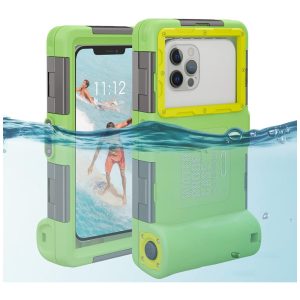 Capinha Universal a Prova d com Vidro Temperado WILLBOX Verde