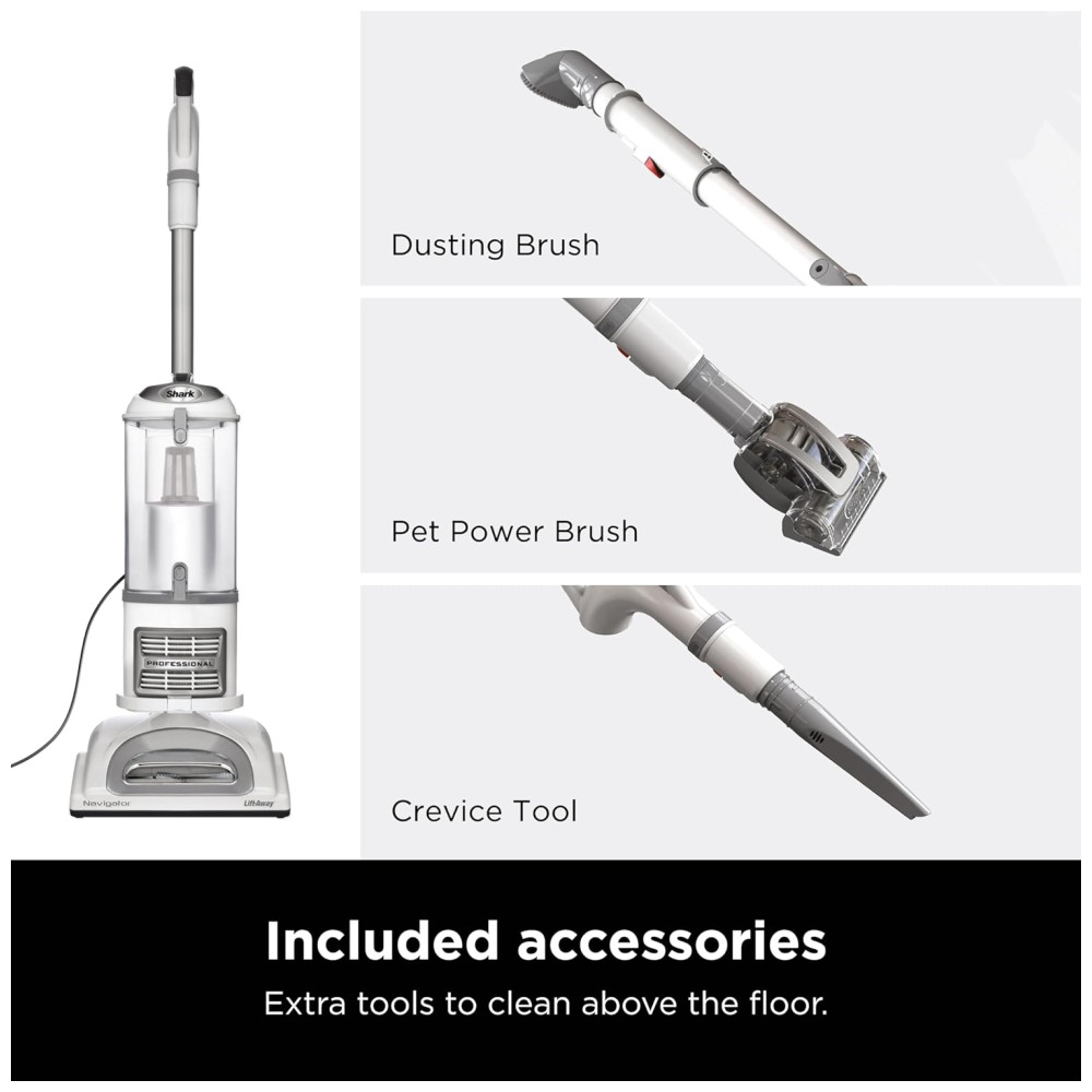 Aspirador de Pó Navigator Deluxe 110v SHARK NV356E Branco - Imagem 8