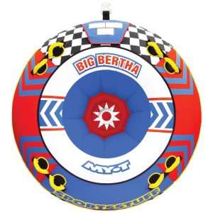 Boia Rebocável Inflável Para 4 Pessoas Resistente SPORTSSTUFF 53 1329 Vermelho