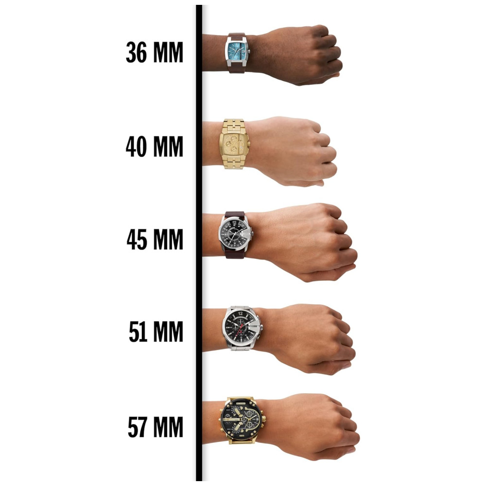 Relógio Masculino Analógico Quartzo DIESEL DZ1436 Branco - Imagem 7