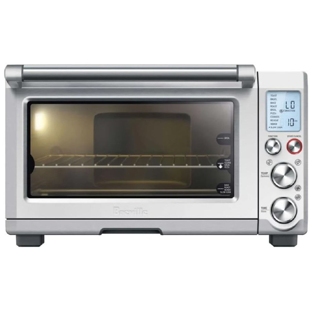 Forno Multifuncional Inteligênte Concvecção 10 Funções 1800W BREVILLE BOV845BSSUSC Prateado
